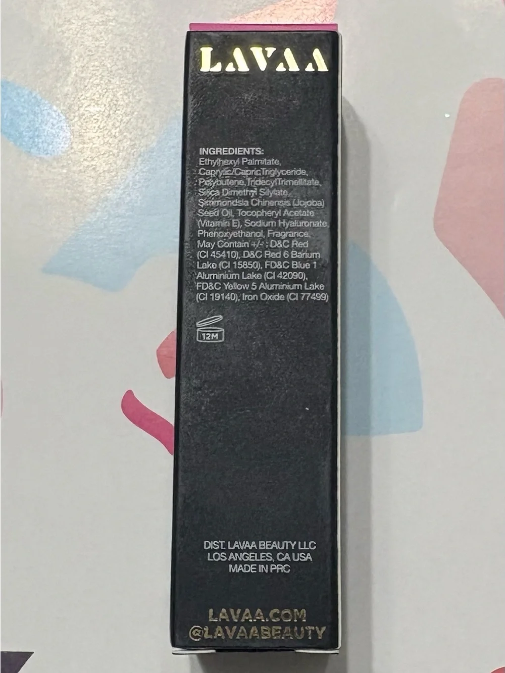 Lavaa Lip Drip Oil Hydrating Lip Oil — Sheer Pink